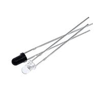 Diodes LED 10 paires F3 3MM 940nm LED émetteur infrarouge et diodes récepteurs IR chaque 5 pièces infrarouge à diodes à tube AMNzOgOdL (Color : 10set 3mm 940nm)