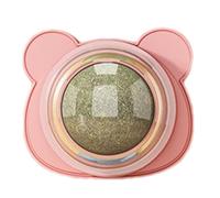 Dioeazh Boules Herbes A Chat, Jouet De Boule Cataire Rotatif Comestible Mural, pour Se Nettoyer Les Dents Et Prévenir La Mauvaise haleines, pour Chats Et Chatons (5.5 X 6.5 X 4cm)