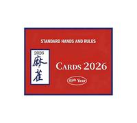 Dioeazh Cartes À Jouer Mahjong - Analyse du Système de Pointage Classique,Ensemble De Cartes des Règles du Mahjong - pour Femmes Garçons Filles Jeunes Adolescents Épouse Mari Fils Fille Famille Amis