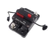 Dioeazh Disjoncteur 50A,30A-80A Étanche 12-48V Accessoires Électroniques Auto - Disjoncteur Automobile,Pour Bateaux Camions Bus Camping-Car Quad Pêche Solaire Audio Câblage Électronique Générateur