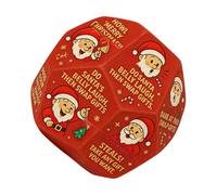 Dioeazh Jeu De Dés Échange Cadeaux Fête,Jeu De Lancer De Dés D'échange du Père Noël pour | De Société Familial pour Fêtes Cadeaux pour Soirée Enfamille Adultes Et