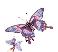 Dioeazh Jouets Imprimés en 3D, Kit de Modélisme à Ailes Flexibles, Jouet représentant Un Papillon articulé, pour École Bureau Fête Anniversaire Maison Décoration de Table