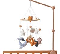 Dioeazh Mobile Bébé pour Berceau - Ornements pour Bébé | Jouets Suspendus Animaux Marins en Felt Cartoon Décoration Chambre Fille Garçon