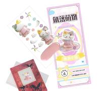 Dioeazh Petits Autocollants Mignons | Déco DIY Superposable Rigolote - Autocollants de Scènes Décoratives pour | Pour Ados Adultes Garçons Filles Scrapbooking Journaling Loisirs Créatifs Carnet De