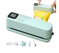 Dioeazh Scelleuse Sous Vide Alimentaire,Rechargeable par USB et Portable à Main | Mini Scelleuse de Sacs,Pour Cuisine Maison Résidence Étudiante Appartement Hôtel Location Saisonnière