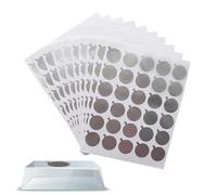 Dioeazh Tamponnets d'autocollants de colle de colle de cils, autocollants de cils pour extensions des cils, de palette d'aluminium étanche étanche pour colle de cils, Fausse entre cils pour femmes,