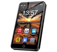 Diofox Lecteur MP3 Bluetooth et WiFi, 16 Go Lecteurs MP3 et MP4 Spotify | Lecteur MP3 Android 10 avec haut-parleur, Amazon Music, Deezer, radio FM, Son HiFi Portable MP3 Player, 4,0 pouces, 2000mAh