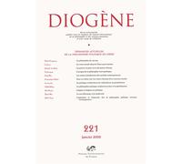 Diogène 2008, n° 221