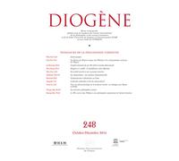 Diogène 2014, n° 248: Tendance de la philosophie corréenne