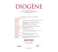 Diogène 2015, n° 249-250 Les théories du complot aujourd'hui - Collectif - Puf - broché - Revue