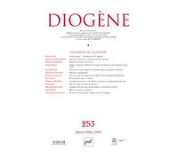 Diogène 2016, n° 253 Politiques de la dignité - Collectif - Puf - broché - Revue