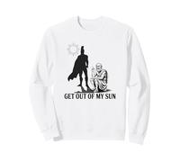 Diogène et Alexandre sortent de Mon Soleil Philosophie drôle Sweatshirt