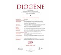 Diogène N° 245, Janvier-Mars 2014 - Genre, Mondialisation Et Cinéma