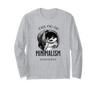 Diogène, OG du minimalisme, philosophie rétro Manche Longue