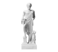 Diogène Statue de Philosophe grec antique Cynique Blanc