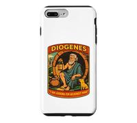 Diogenes Comic Retro Grec Philosophe Graphique Coque pour iPhone 7 Plus/8 Plus