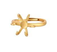 Diogeynu 18 x 21 - 19 x 19 mm - Ouverture de bague pour femme - Base hétéromorphe - Supports pour femmes et hommes - Accessoire de fabrication de bijoux - Base réglable