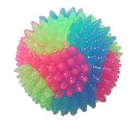 Diogeynu Balle à mâcher pour chiens de petite et grande taille - Jouet élastique à picots résistant aux morsures