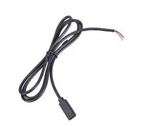 Diogeynu Câble d'extension à 2 fils Pigtail 15 cm/100 cm Type-C vers 2 broches pour équipement USB ou remplacement de type de réparation - Alimentation pour lampe