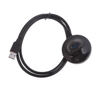Diogeynu Câble d'extension USB 2.0 mâle vers femelle USB 2.0 haute vitesse de 1 m avec base de support pour station d'accueil d'environ 100 cm