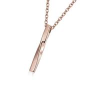 Diogeynu Collier élégant pour cendres d'animaux de compagnie avec un excellent sceau - Bijou funéraire pour commémorer votre famille et votre famille