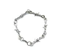 Diogeynu Collier unisexe en forme de ronces - Cadeau d'amitié - Peut être utilisé pour un couple créatif, un ami, un ami