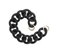 Diogeynu Dumpy Sangle de sac à main en acrylique avec poignée de rechange pour sac à main et accessoires de décoration, Noir , One Size