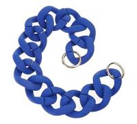 Diogeynu Dumpy Sangle de sac à main en acrylique avec poignée de rechange pour sac à main et accessoires de décoration, bleu, One Size