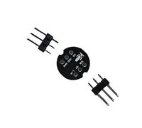Diogeynu Microphone omnidirectionnel ICS 43434 précis avec interface I2S 61 dBA de petite taille pour appareils intelligents, microphone MEMS