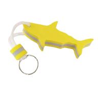 Diogeynu Porte-clés flottant élégant avec pendentif en forme de poisson, solide et flottant, pour un stockage sûr de l'eau