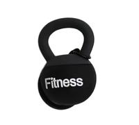 Diogeynu Porte-clés Kettlebell pour femme - Ornements de fitness - Entraîneurs et entraîneurs de gym - Cadeau d'adhésion, Noir , taille unique