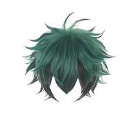 Diohauxi Costume d'anime Midoriya Izuku pour cosplay, Halloween, sweat-shirt, jeu de rôle avec perruque