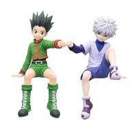 Diohauxi Figurine d'anime Killua Zaoldyeck/Gon Freecss - Figurines Amusantes - Statue en PVC - Décoration d'intérieur