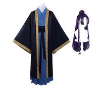 Diohauxi Jinshi Costume de cosplay - Ancient Hanfu - Ensemble avec perruque - Tenue Anime Role Play pour Halloween