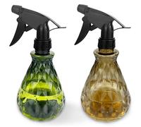 Diompirux 2 Pièces Flacon Vaporisateur Spray Vides, Vaporisateur Bouteilles Vide Rechargeable, pulvérisateur à gâchette réglable avec paramètres jet, pour Ménage, Jardin, Plantes, Coiffeur, Cosmétique