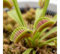 Dionaea muscipula : Spécimen sélectionné de Dionaea muscipula (10-15 cm) - Flore carnivore de haute qualité.