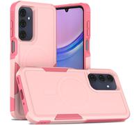 Dionsibei Conçu pour Samsung Galaxy A16 5G Coque 2 en 1 de qualité militaire résistante aux chocs pour Galaxy A16 5G (rose)