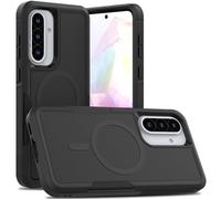 Dionsibei Conçue pour Samsung Galaxy A36 5G - 2 en 1 de qualité militaire - Résistante aux chocs - Coque de protection pour Galaxy A36 5G (noir)