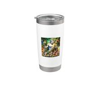 Dionysos Dieu grec du vin Théâtre festif Gobelet isotherme en acier inoxydable double paroi