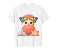 Dionysos Dieu Grec du vin Théâtre Festif T-Shirt Graphique avec Valeur