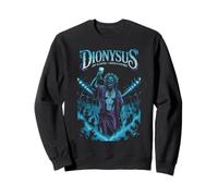 Dionysos en célébration avec le vin et le chaos de foule ecstatique Sweatshirt