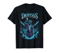 Dionysos en célébration avec le vin et le chaos de foule ecstatique T-Shirt