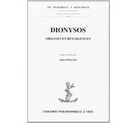 Dionysos Origines et résurgences - Ilana Zinguer - Vrin - broché - Etude