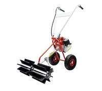 DioPaiB Balayeuse à essence 43 cc - 2 temps - 1,7 CV - Avec roues - Refroidissement par air - Pour l'extérieur