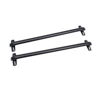 DioPaiB Lot de 2 barres de toit universelles de 1 m - Barres de toit ouvertes avec serrure - Jusqu'à 75 kg - Pour voitures de 4 ou 5 portes