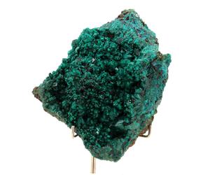 Dioptase. 3354.5 Ct. Renéville Mine, Kindanba District, Congo.