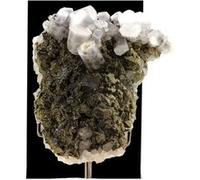 DIOPTASE - Pierre Naturelle en Provenance du Congo, Mindouli - Cristal Vert Émeraude, Guérison Émotionnelle, 290.5 ct - Certificat d'Authenticité Inclus 56 x 37 x 26 mm Vert G