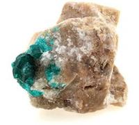 DIOPTASE - Pierre Naturelle en Provenance du Kazakhstan, Altyn-Tyube - Cristal Vert Émeraude, Puissant Outil de Guérison 34.91 ct - Certificat d'Authenticité Inclus 21 x 17 x 16 mm Vert G