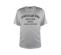 Dior - Atelier Logo Print T-Shirt - Homme - Tops - Blanc - Taille: 2XL