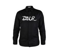 Dior - Chemise Brodée - Homme - Chemises - Noir - Taille: M